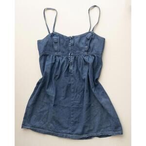 JWF Vintage Denim Camisole Dress Size Medium